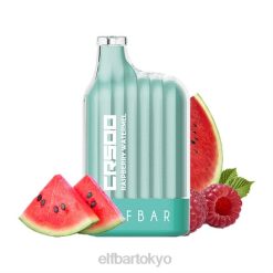 ELFBAR CR5000 使い捨て電子タバコ ラズベリースイカ BTDF273 - Elf Bar ニコチン