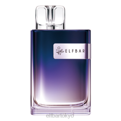 ELFBAR Crystal CR600 使い捨て電子タバコ グレープ BTDF30 - Elf Bar ニコチン