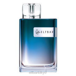 ELFBAR Crystal CR600 使い捨て電子タバコ ブルーベリー 酸っぱいラズベリー BTDF39 - Elf Bar ニコチン