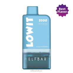ELFBAR LOWIT 5500 プレフィルドポッドキット ブルーラズベリー + ブルーバッテリー BTDF370 - Elf Bar Tokyo