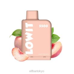 ELFBAR LOWIT 5500 充填済みポッド ジューシーな桃 BTDF380 - Elf Bar 日本