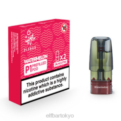 ELFBAR Mate 500 P1 充填済みポッド (2 パック) スイカ BTDF147 - Elf Bar ニコチン