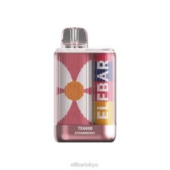 ELFBAR TE6000 使い捨て電子タバコ いちご BTDF322 - Elf Bar Japan