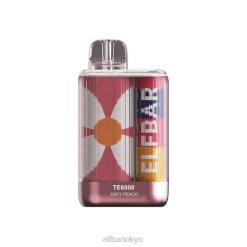 ELFBAR TE6000 使い捨て電子タバコ ジューシーな桃 BTDF325 - Elf Bar Tokyo
