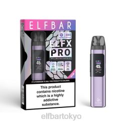 Elf Bar 日本 - ELFBAR ELFX Pro 開いたポッドデバイス 紫 66B22
