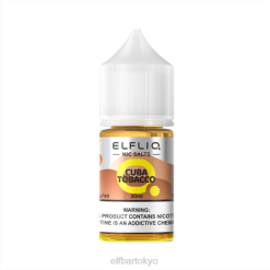 Elf Bar Japan - ELFBAR ELFLIQ Nic Salt 30ml キューバタバコ 66B216