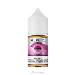 Elf Bar Tokyo - ELFBAR ELFLIQ Nic Salt 30ml グレープ 66B219
