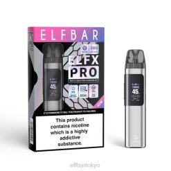 Elf Bar Tokyo - ELFBAR ELFX Pro 開いたポッドデバイス スライバー 66B21