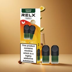 抹茶フラッペティー RELX Pod Pro ニコチン1.8% 600パフ 1.9ml 3電圧調整