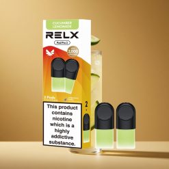 フレーバー-キュウリレモネード RELX Pod Pro 2 1.9ml 600パフ ニコチン含有量1.8%