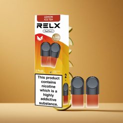 紅茶レモンアイスティー RELX Pod Pro 2 1.9ml 600パフ ニコチン1.8% 3電圧調整