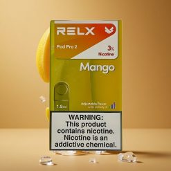 マンゴーアイス RELX Pod Pro 2 3%ニコチン 600パフ 1.9ml 3電圧調整