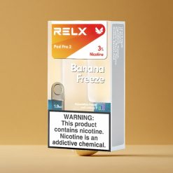 バナナフリーズ RELX Pod Pro 2 3%ニコチン 600パフ 3電圧調整