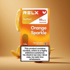 オレンジスパークル RELX Pod Pro 2 ニコチン5％ 600パフ 1.9ml