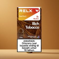 リッチタバコ風味 RELX Pod Pro 2 ニコチン5% 600パフ 1.9ml 3電圧調整