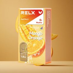 マンゴーオレンジ RELX Pod Pro 2 600パフ 1.9ml 3電圧調整