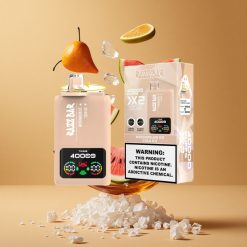 ウォーターメロンアイス＆コーラアイス Razz Bar 40000パフ パワースクリーンディスプレイ 1.0オーム 2メッシュコイル