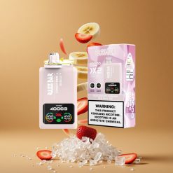 ストロベリーバナナ＆レッドブルアイス Razz Bar 40000パフ パワースクリーンディスプレイ 2ポート