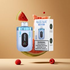 ラズベリーウォーターメロン Razz Bar 50Kパフ 1.0オームメッシュコイル