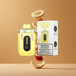 ストロベリーバナナ Razz Bar 50Kパフ 1.0オームメッシュコイル