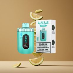 ブルー味 Razz Bar 50Kパフ 50000回吸引 メッシュコイル