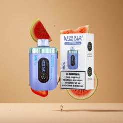 ストロベリーウォーターメロンバブルガム Razz Bar 50Kパフ 50000パフ Type-C充電可能